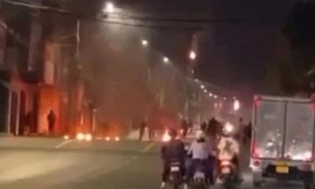 Xác định danh tính hai nhóm hỗn chiến trung tâm TP Biên Hòa, có bom xăng và giống tiếng súng nổ