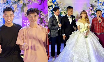 NSND Tự Long, hội cầu thủ dự đám cưới quê hoành tráng của Mạc Văn Khoa