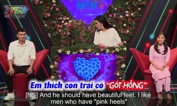 Cô giáo mũi 'thính' mong ước gặp chàng trai có gót chân hồng trong show hẹn hò