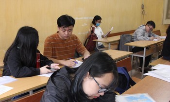 Sinh viên nhập học năm 2020 tại Trường ĐH Khoa học Tự nhiên, ĐH Quốc gia Hà NộiẢnh: Diệp An