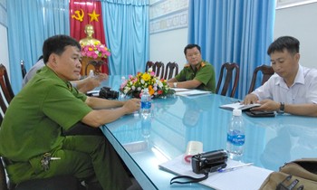 Công an thông tin tại buổi họp báo chiều 21/3