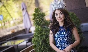 "Hoa hậu quý bà thế giới - 2018" Saniya Shakirova.