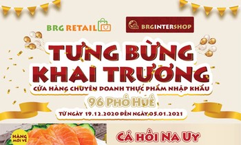 BRG Retail khai trương BRGIntershop – Cửa hàng chuyên doanh thực phẩm nhập khẩu