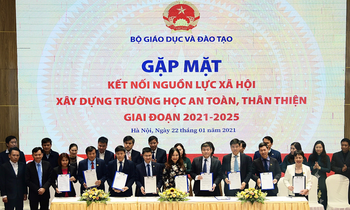Nhiều doanh nghiệp, trong đó có Nova Group đã cam kết đồng hành cùng Bộ GD&ĐT xây dựng trường học an toàn, thân thiện
