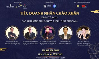 CEO Lê Dung cùng những chia sẻ hữu ích đến từ chuyên gia tại “Tiệc doanh nhân chào xuân”