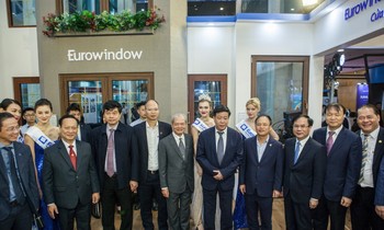 Sản phẩm nhôm có cầu Eurowindow ra mắt ấn tượng tại Vietbuild Hà Nội 2021
