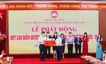 MSB và TNG Holdings VietNam ủng hộ gần 50 tỷ cho hoạt động phòng dịch COVID-19