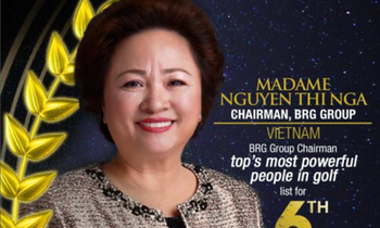 Madame Nguyễn Thị Nga được vinh danh người có tầm ảnh hưởng nhất Châu Á trong lĩnh vực Gôn