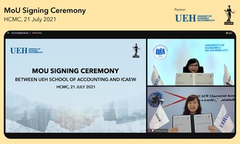Trường Đại học Kinh tế TP. HCM và ICAEW ký kết hợp tác đào tạo chất lượng cao