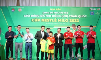 Giải Bóng đá Nhi đồng toàn quốc 2022 – Cúp Nestlé MILO thu hút 46 đội tham gia