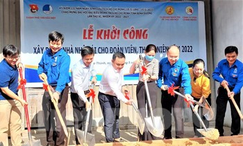 Xây dựng Nhà Nhân ái cho đoàn viên ưu tú