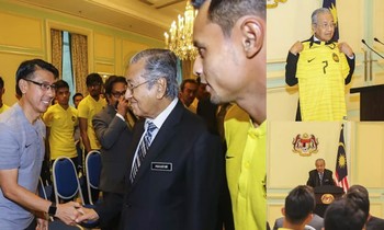 Thủ tướng Malaysia không muốn thầy trò HLV Tan Cheng Hoe gây thất vọng.