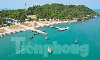 Ngất ngây vẻ đẹp xã đảo Tiên Hải