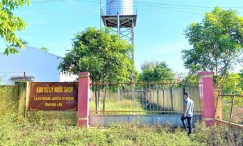 Công trình cấp nước sạch ở huyện Cư M’gar ngưng hoạt động