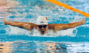 Quang Thuấn giành HCB 400m hỗn hợp ngay trong lần đầu dự SEA Games Ảnh: H.M