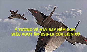 Ý tưởng về máy bay ném bom siêu vượt âm DSB-LK của Liên Xô