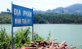 Thủy điện Đăk Di 4 dự kiến xây dựng tại huyện Nam Trà My. Ảnh: NLĐ