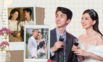 Á hậu Phương Nga và trai đẹp "11 Tháng 5 Ngày" sắp làm đám cưới, thiệp mời đã phát?