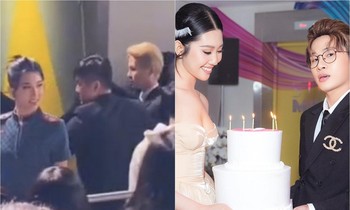 Jack vướng tranh cãi khi lộ clip "bơ đẹp" Thúy Ngân, vệ sĩ chen lấn đàn chị tại sự kiện