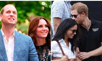 Vẫn có một điều mà vợ chồng Harry - Meghan đã vượt qua nhà William - Kate trong năm 2021