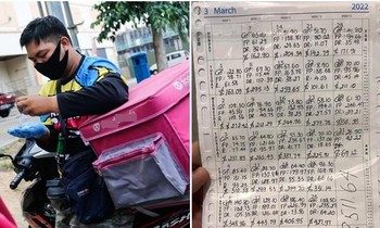 Sững sờ với số tiền một shipper giao thức ăn ở Singapore kiếm được chỉ trong 1 tháng
