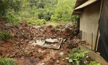 Thái Nguyên: Sạt lở đất trong đêm, ba người tử vong