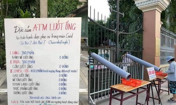 Sài Gòn tử tế: Xuất hiện ATM "lướt ống" tặng bánh mì, gạo cho bà con có hoàn cảnh khó khăn