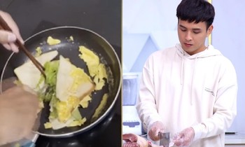 Hồ Quang Hiếu miệt mài học nấu ăn theo TikTok, thành phẩm chứng tỏ fan cứng hội "Ghét bếp"