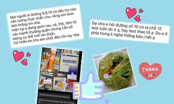 Ấm áp chuyện cư dân ở chung cư, khu phố lập group "tình làng nghĩa xóm" giúp nhau mùa dịch