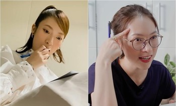 MC Khánh Vy căng thẳng xem lại tập đầu tiên Olympia do mình dẫn, tự trách vì mắc lỗi sai