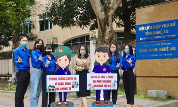 Nghệ An thiết kế Chibi ngộ nghĩnh, ấn tượng để tuyên truyền bằng trực quan sinh động về dịch Covid -19
