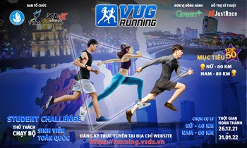 The VUG Running tournament lasts until January 31, 2022.