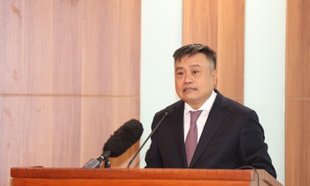 Tân Tổng KTNN Trần Sỹ Thanh. Ảnh Như Ý