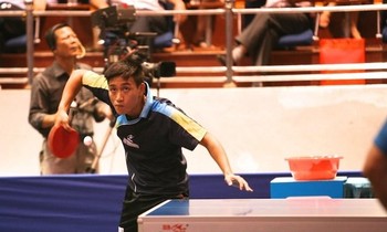 Tay vợt Nguyễn Anh Tú (Hà Nội) sẽ tham dự giải nội bộ. 