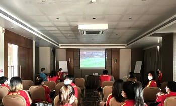 ĐT nữ Việt Nam mổ băng hình, sẵn sàng đương đầu với ‘ngọn núi’ Nhật Bản