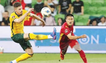Chuyên gia ESPN: ‘Tuấn Hải là tia sáng của ĐT Việt Nam trong trận đấu với Australia’