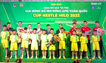 Khởi tranh giải bóng đá Nhi đồng U11 toàn quốc 2022