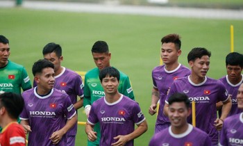 Đội tuyển Việt Nam thiếu nhiều trụ cột trong buổi tập đầu tiên