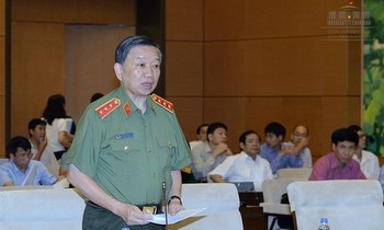 Thượng tướng Tô Lâm.