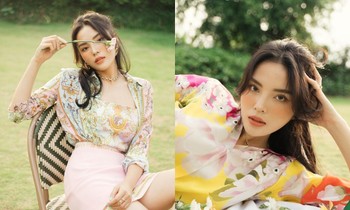 Lâu lắm rồi mới thấy Hoa hậu Kỳ Duyên dịu dàng đến thế, xinh đẹp tựa nàng thơ