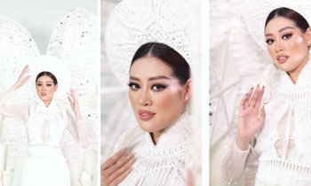 Hoa hậu Khánh Vân tiết lộ những điều thú vị về "Kén Em", bộ trang phục dân tộc nặng 30kg