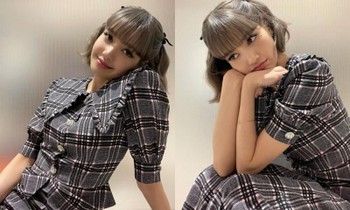 Phải chăng đây chính là ẩn ý sâu sa của stylist khi chọn cho Lisa bộ váy "bà thím" này?