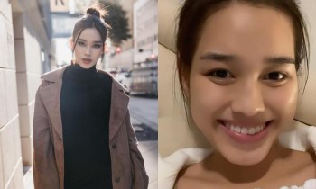 Hoa hậu Đỗ Thị Hà gửi lời chúc mừng Giáng sinh ngọt ngào, khoe khả năng tự makeup đỉnh cao