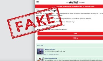 Cảnh giác link giả mang tên "Quỹ phúc lợi Coca-Cola" trên Facebook khiến bạn mất tài khoản