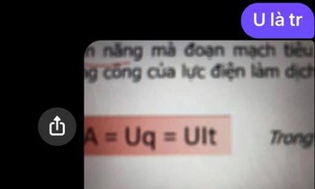 "U là trời" - câu nói viral trên MXH được Gen Z vận dụng luôn để ghi nhớ công thức Vật Lý