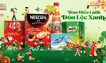 Cùng Nestlé Việt Nam “Trao điều lành, Đón lộc xanh” trong mùa Tết 2022