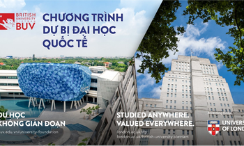 “Du học không gián đoạn” với chương trình Dự bị Đại học Quốc tế của Đại học London