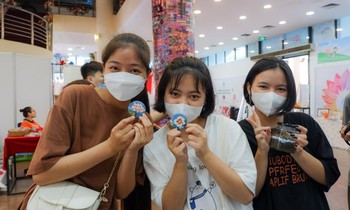 Giới trẻ Hà Nội hào hứng lan tỏa thông điệp "Sống xanh mỗi ngày" tại hội chợ Green Fair