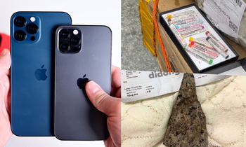 Góc cảnh báo: Hết bị tráo thành cục đá, iPhone 12 lại “hô biến” thành... bút chì màu