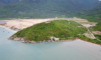 Biển Ninh Vân và rừng Hòn Hèo, địa danh lịch sử nhìn từ bầu trời